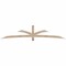 Ekena Millwork Davenport Smooth Timber Gable Bracket, Douglas Fir, 108"W x 22"H x 3 1/2"D x 3 1/2"F, 5/12 Pitch GBW108X22X0404DAV00SDF - alternate 1